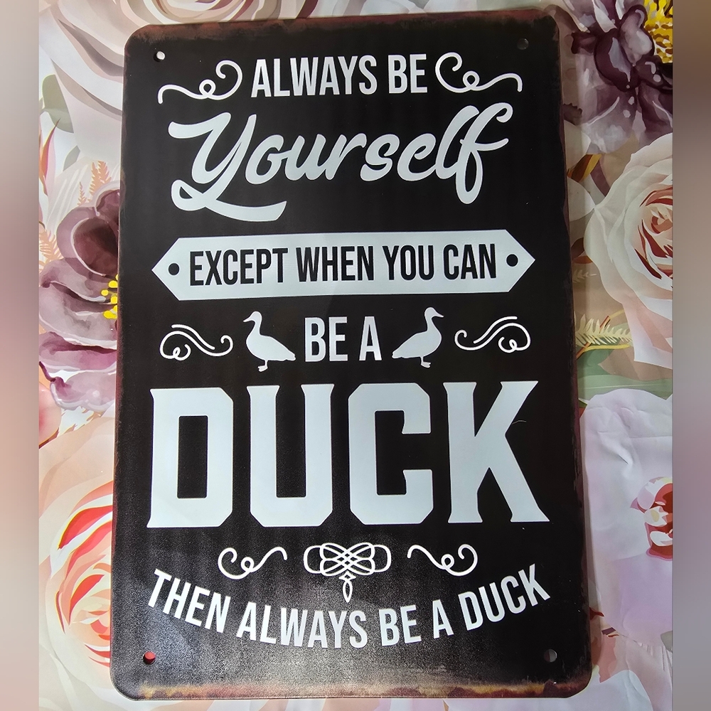 Black and White Wall Art Sign